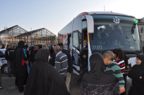 بالصور: إنطلاق الفوج الخامس من معتمري مدينة يافا إلى الديار الحجازية